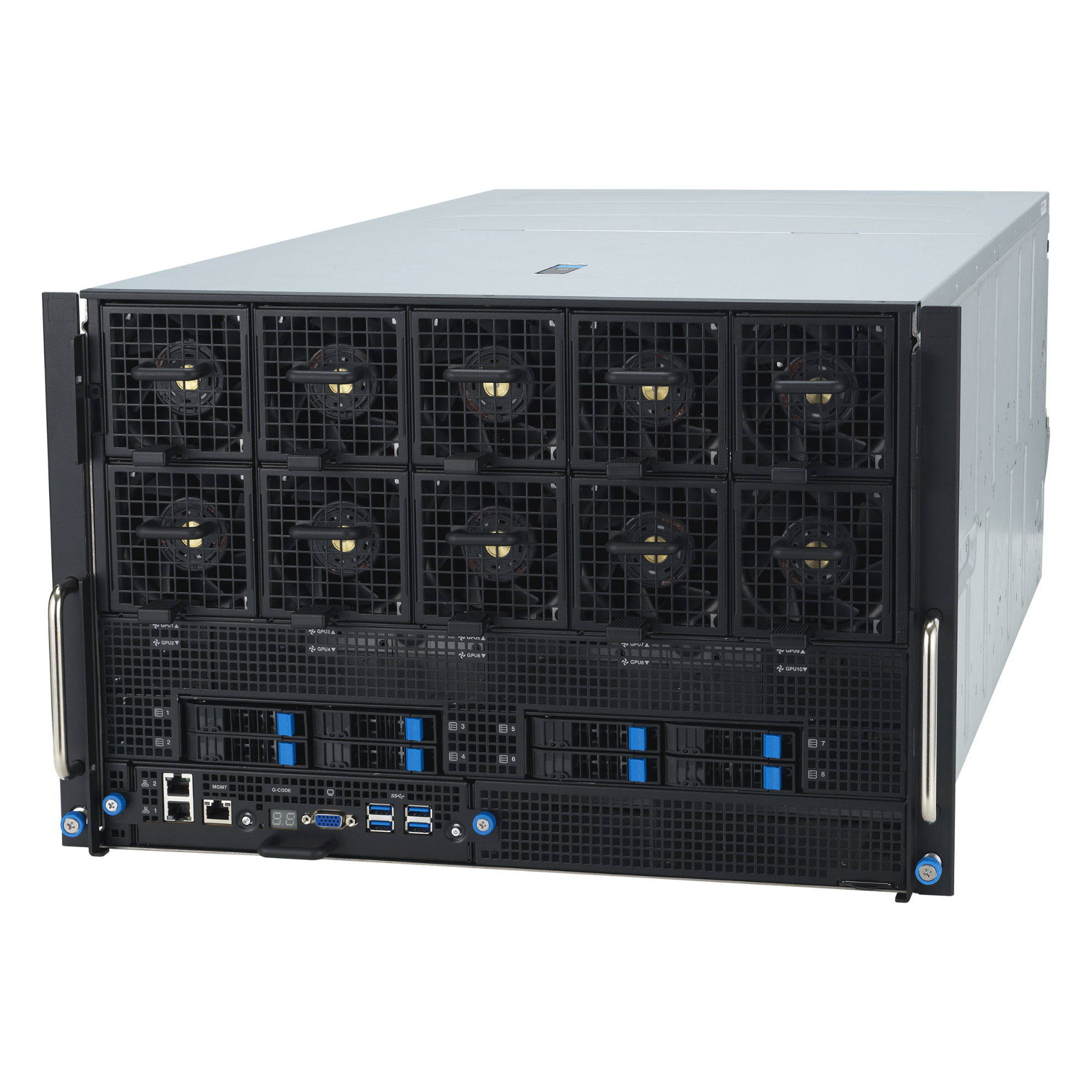 Picture of NTS Elite APEX 7U HGX-H100 8-GPU Dual EPYC AI Server