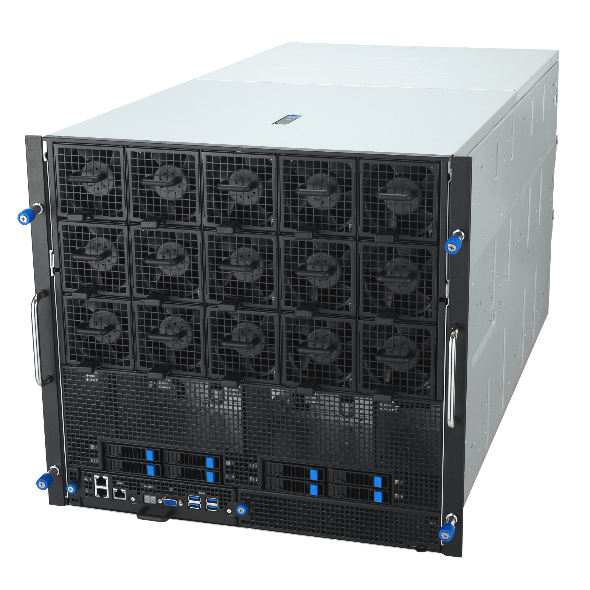 Picture of NTS Elite APEX Ultimate 8-GPU Server for AI, Deep Learning & HPC