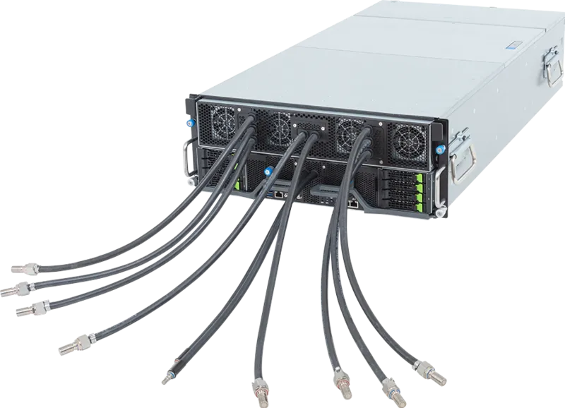 Picture of NTS Elite APEX Liquid-Cooled MI355X AI Server