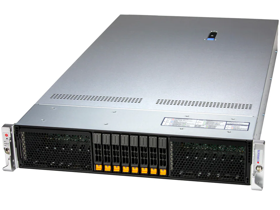 Picture of NTS Elite Command 2U Rack Server 8 Hot‑Swap 2.5 Drives