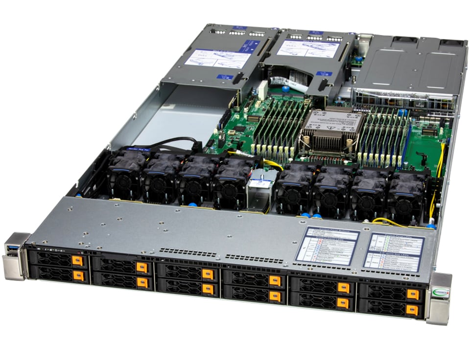 Picture of NTS Elite Command 1U Server 8 Hot‑Swap 2.5 Drive Bays