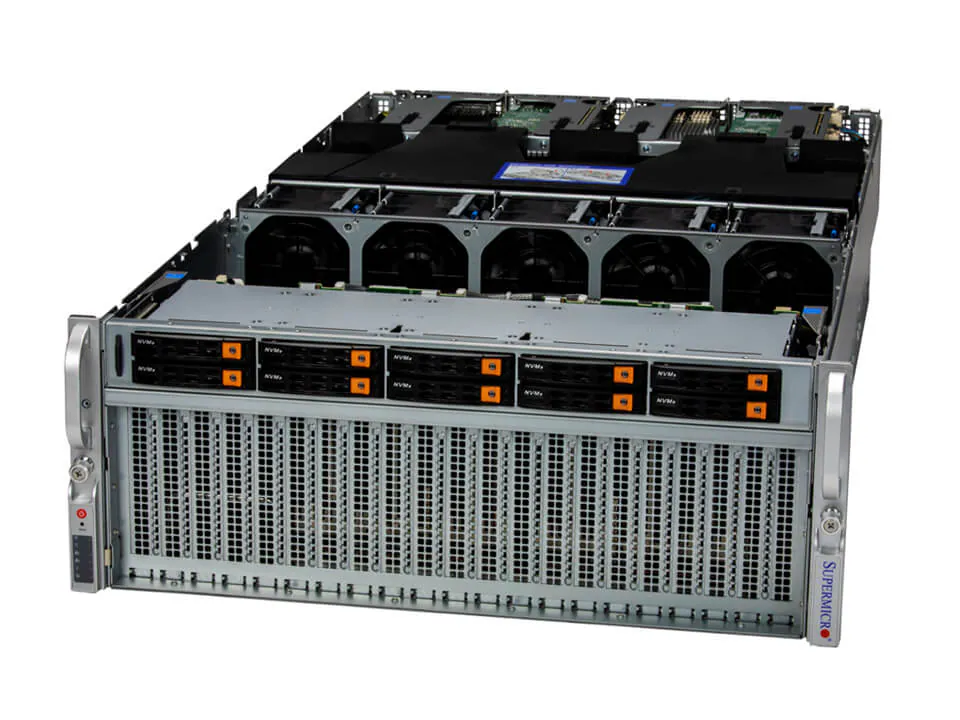 Picture of NTS Elite APEX High‑Performance 4U GPU Server with NVIDIA HGX A100