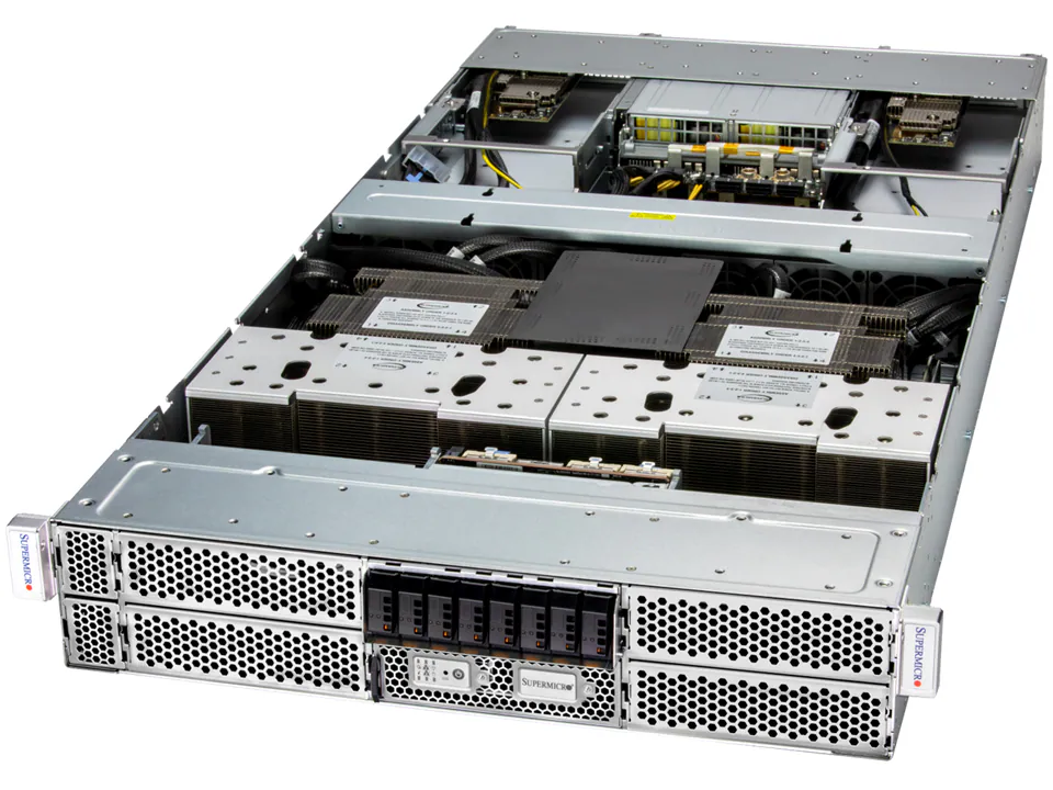 Picture of NTS Elite APEX 2U GPU Compute Server for HPC Workloads