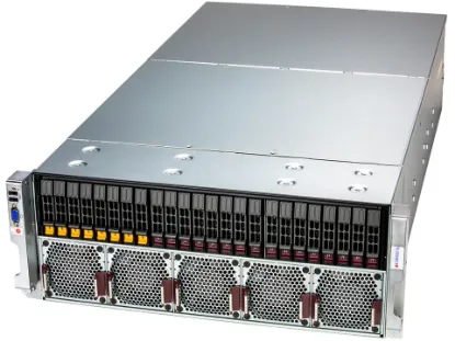 Picture of NTS Elite APEX 4U Dual-Socket Scalable GPU Compute Server for AI & HPC