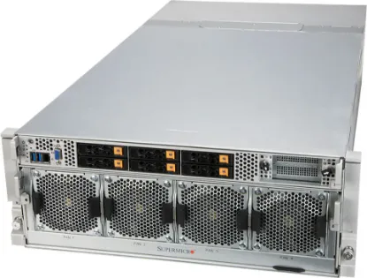 Picture of NTS Elite APEX 4U Dual-Processor GPU Server with NVIDIA HGX A100 GPUs