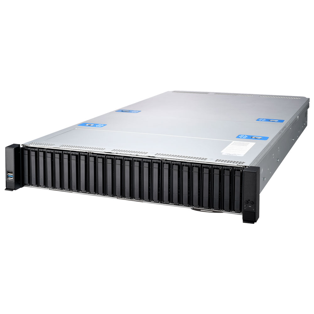 Picture of NTS Elite Command 2U Server System 24 NVMe Hot-Swap Drive Bays