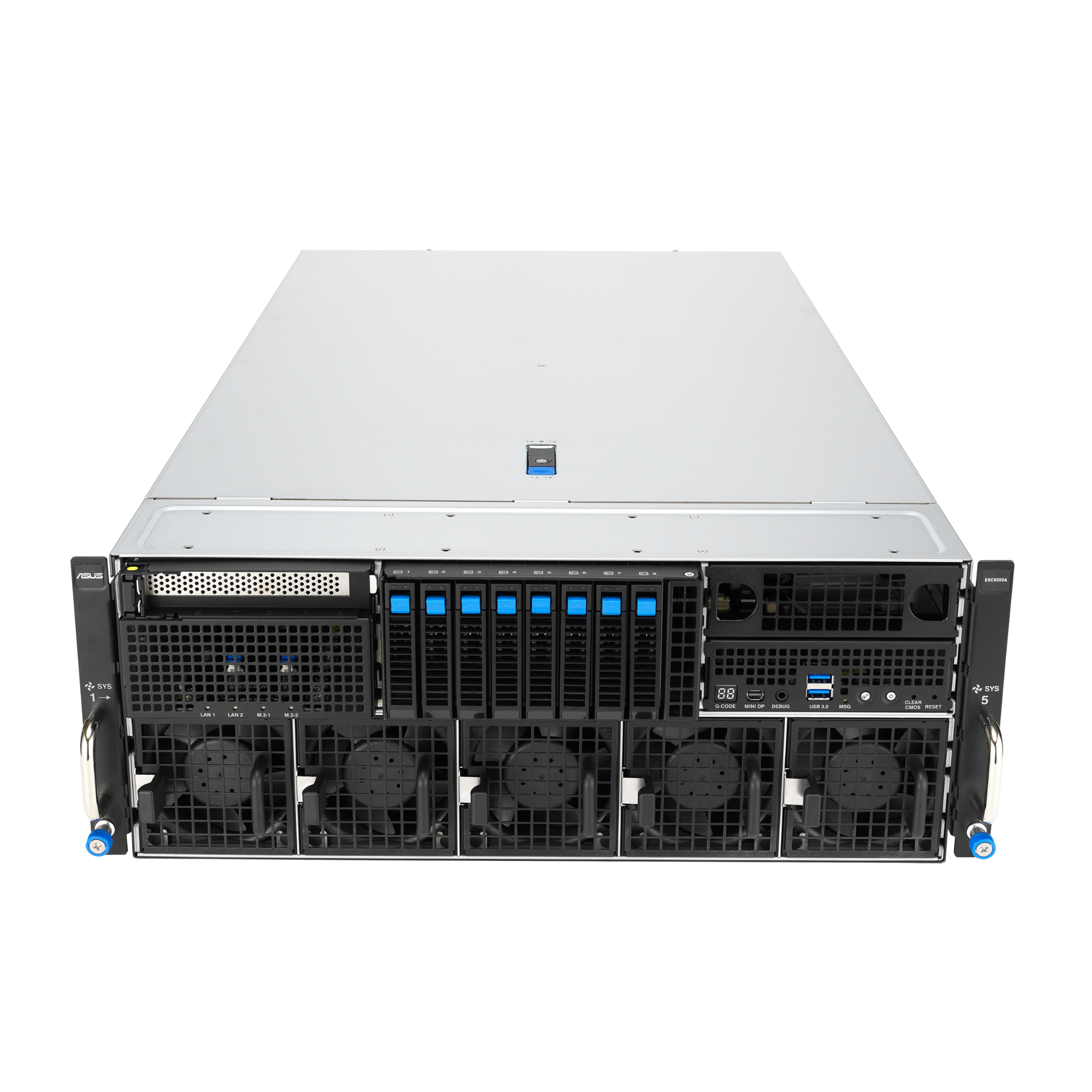 Picture of NTS Elite APEX 4U Dual-EPYC 8-GPU AI Acceleration Server