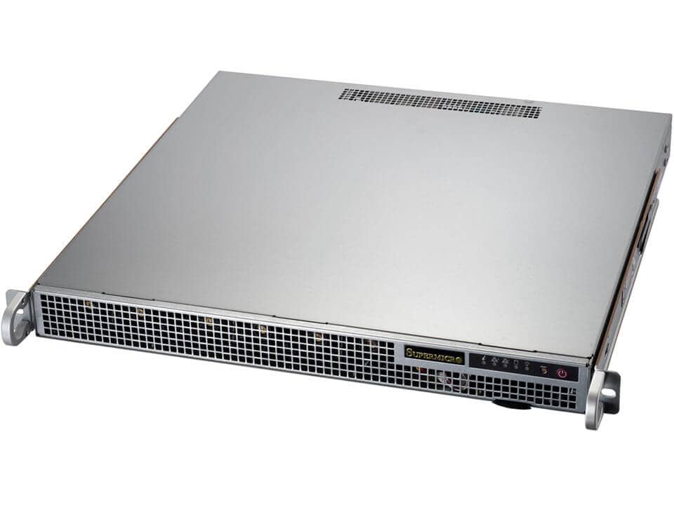 Picture of NTS Elite Command 1U Rack Server with 4 Drives Virtualization Ready