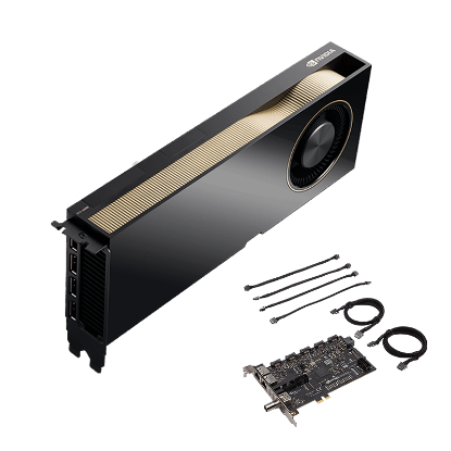 Picture of NVIDIA RTX 6000 Ada + HW Sync