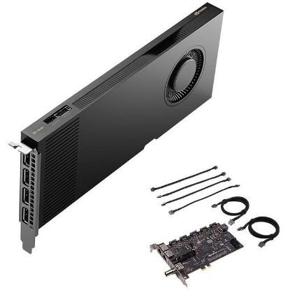 Picture of NVIDIA RTX 4000, Ada Lovelace architecture, Quadro Sync II 