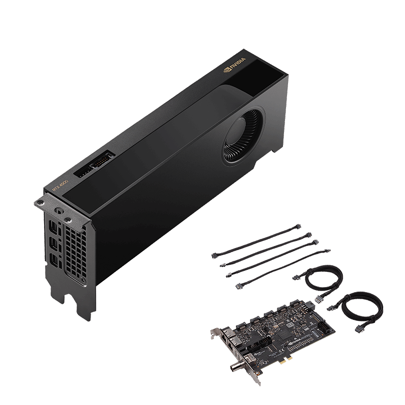 Picture of NVIDIA RTX 4000 Ada LP Form Factor + HW Sync, Standard Cost Basis