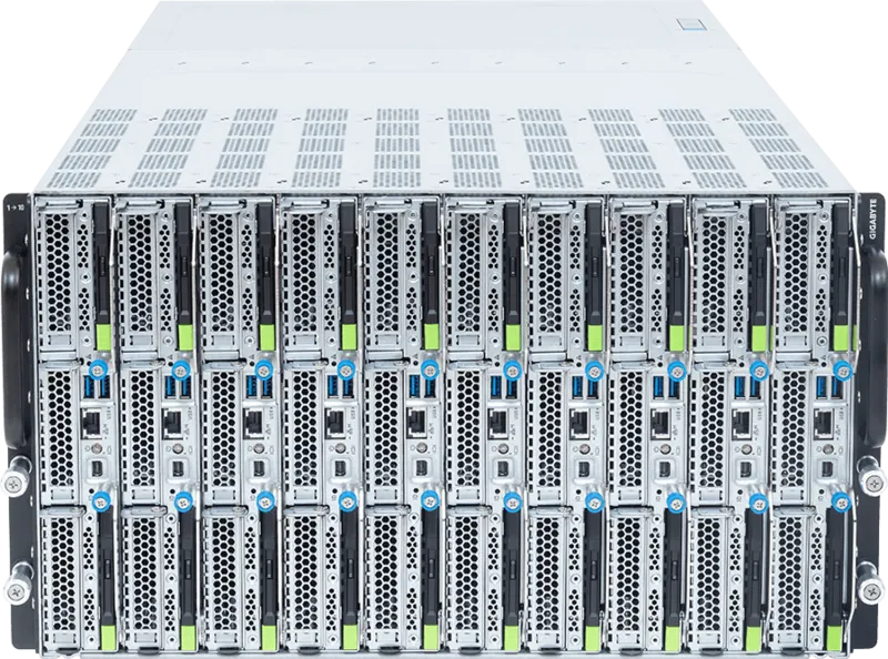 Picture of NTS Elite Fusion 6U Liquid-Cooled GPU Server for AI & HPC Workloads