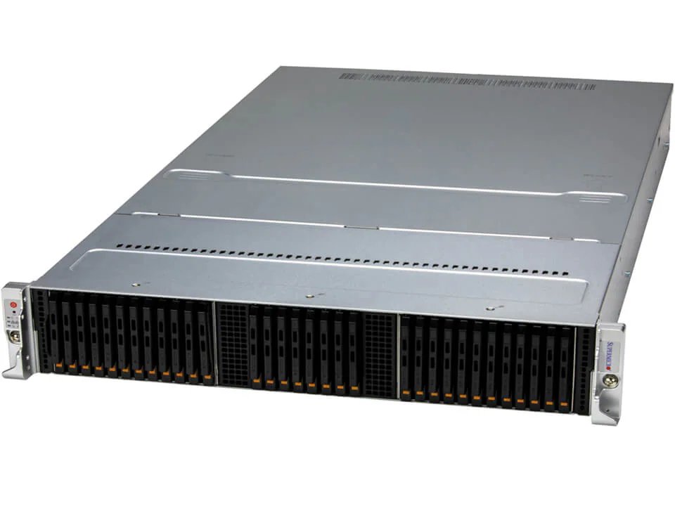NTS Elite Vault 2U All-Flash NVMe Storage Server | AMD EPYC Storage Platform