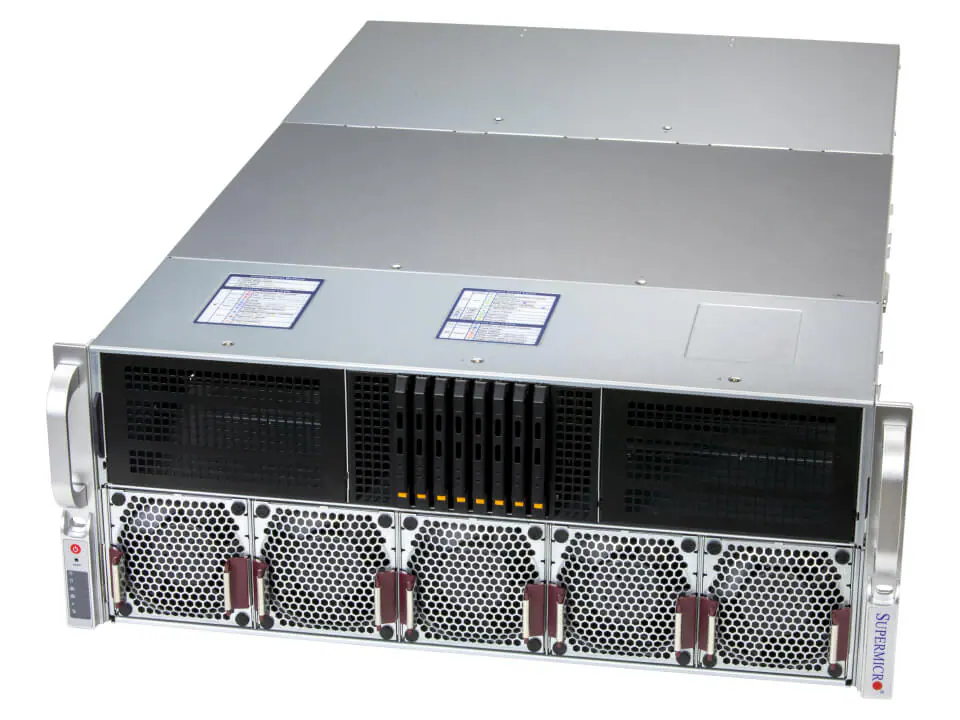 NTS Elite APEX 4U GPU AI Server – Intel Xeon 6900, 8-GPU